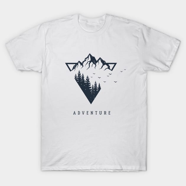 Adventure T-Shirt by SlothAstronaut